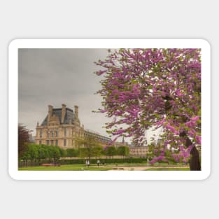 Spring Beauty In Paris Sticker